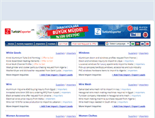 Tablet Screenshot of manufacturersturkey.org